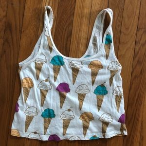 Ice cream tank top